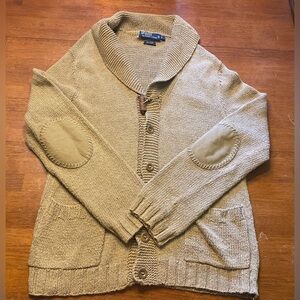 Polo Ralph Lauren VTG 90’s Toggle Shawl Collar Grandpa Cardigan/Fishermen Style